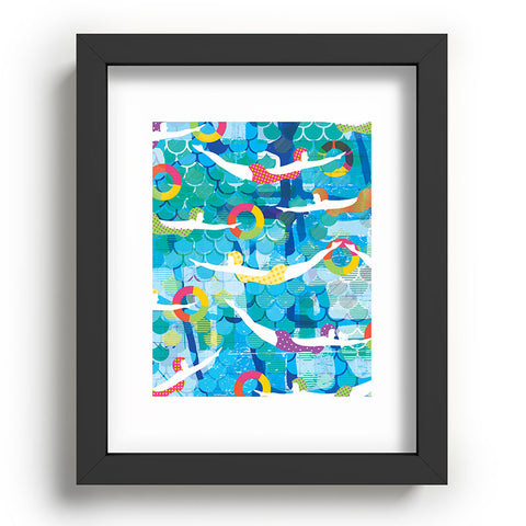 Sam Osborne Swimming Gala Recessed Framing Rectangle