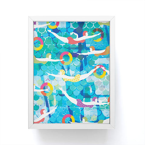 Sam Osborne Swimming Gala Framed Mini Art Print