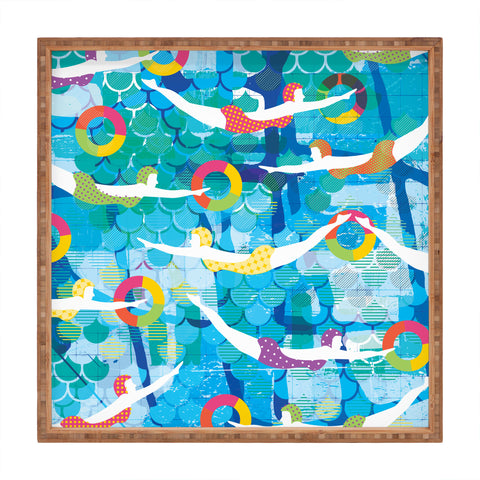 Sam Osborne Swimming Gala Square Tray