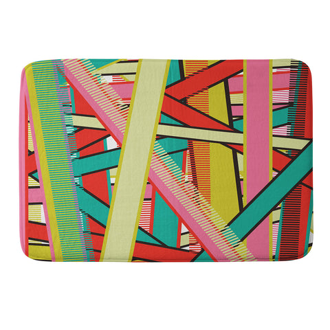 Sam Osborne Twisted Stripes Memory Foam Bath Mat