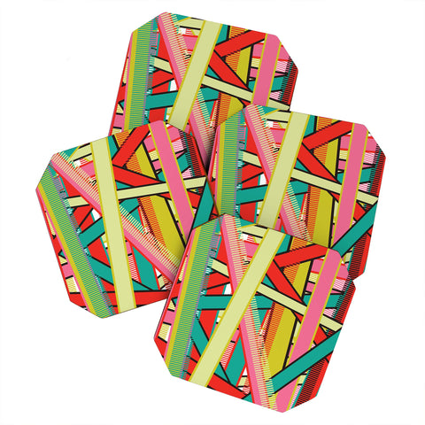 Sam Osborne Twisted Stripes Coaster Set