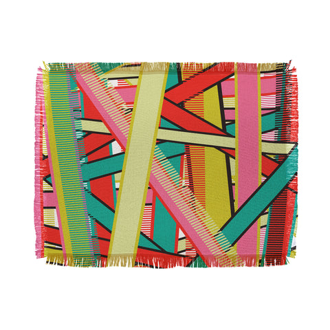 Sam Osborne Twisted Stripes Throw Blanket