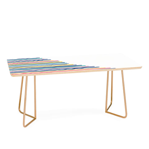 Sam Osborne Wiggle Stripes Coffee Table