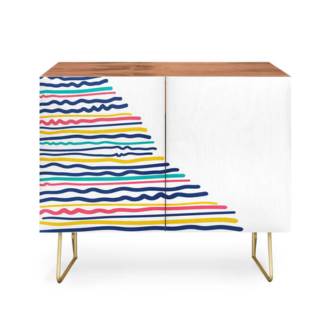 Sam Osborne Wiggle Stripes Credenza