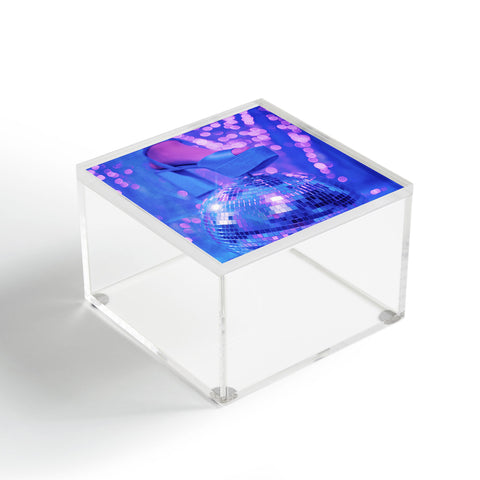 Samantha Hearn Disco Ball Platform Acrylic Box