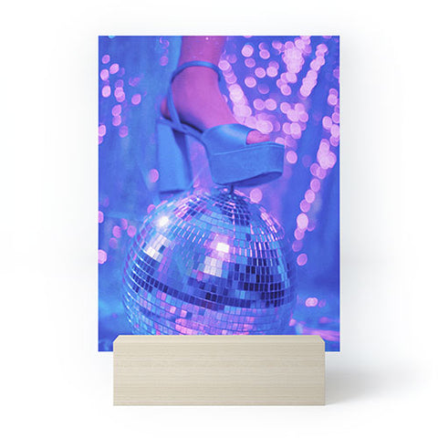 Samantha Hearn Disco Ball Platform Mini Art Print