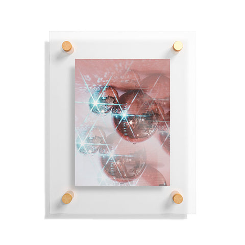 Samantha Hearn Disco Ball Prism Floating Acrylic Print