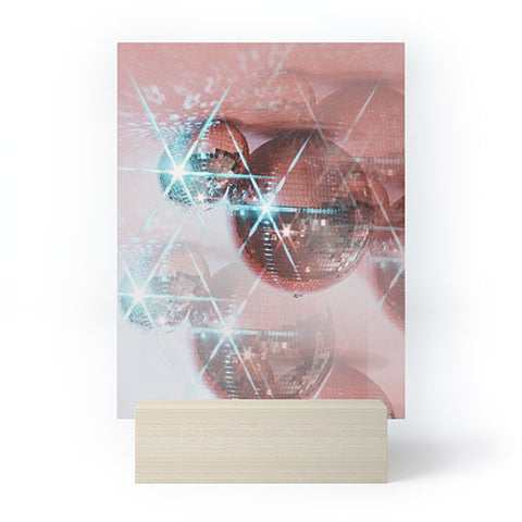 Samantha Hearn Disco Ball Prism Mini Art Print