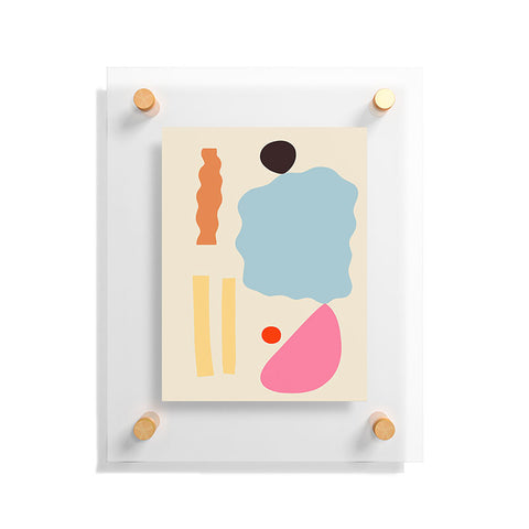 sandrapoliakov ABSTRACT PORTRAIT OF ALYONA Floating Acrylic Print