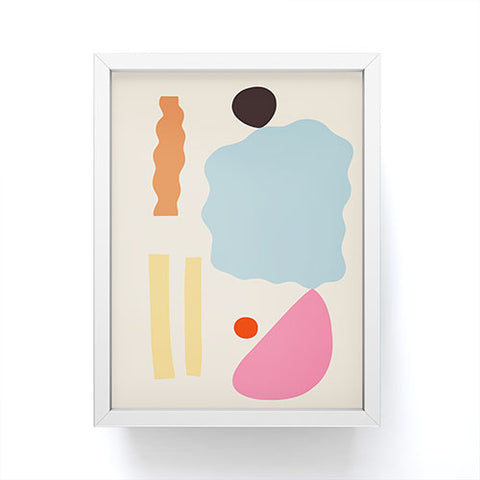 sandrapoliakov ABSTRACT PORTRAIT OF ALYONA Framed Mini Art Print