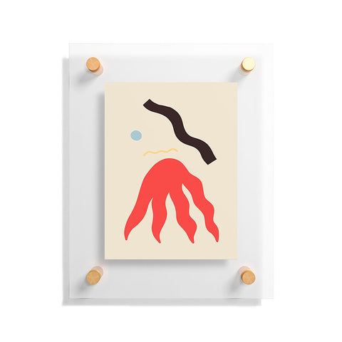 sandrapoliakov ABSTRACT PORTRAIT OF ANASTASIA Floating Acrylic Print