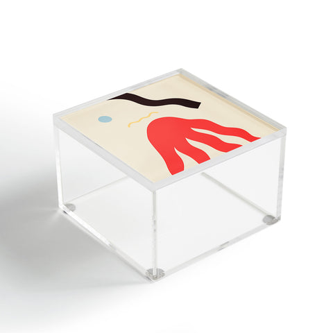 sandrapoliakov ABSTRACT PORTRAIT OF ANASTASIA Acrylic Box