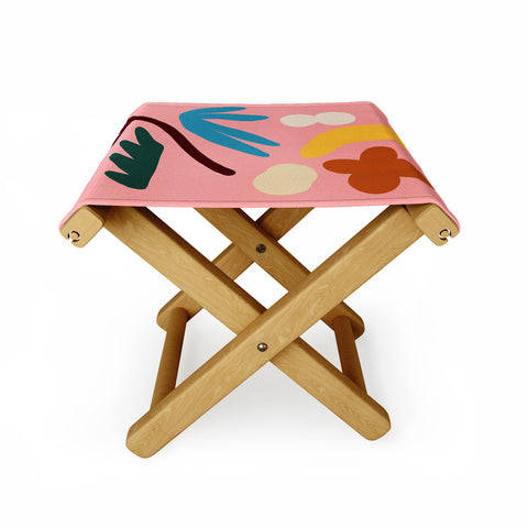sandrapoliakov BIG FAMILY DINNER Folding Stool