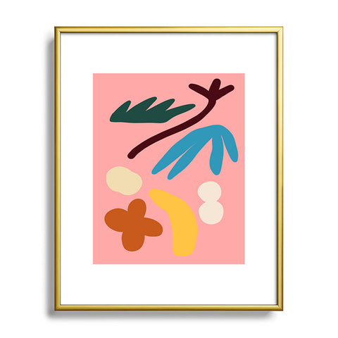 sandrapoliakov BIG FAMILY DINNER Metal Framed Art Print