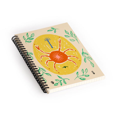 sandrapoliakov CANCER I Spiral Notebook