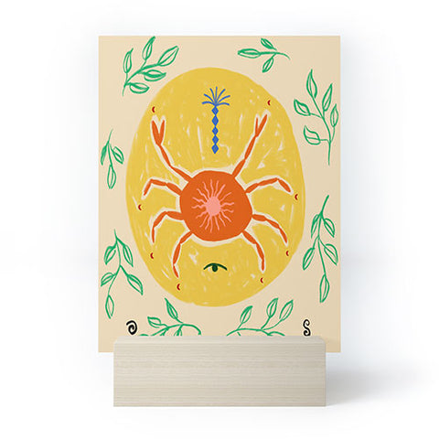 sandrapoliakov CANCER I Mini Art Print