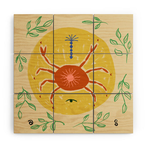 sandrapoliakov CANCER I Wood Wall Mural