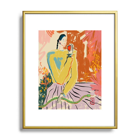sandrapoliakov EVE I Metal Framed Art Print