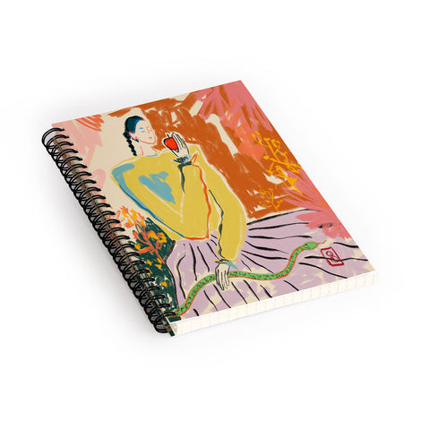 sandrapoliakov EVE I Spiral Notebook