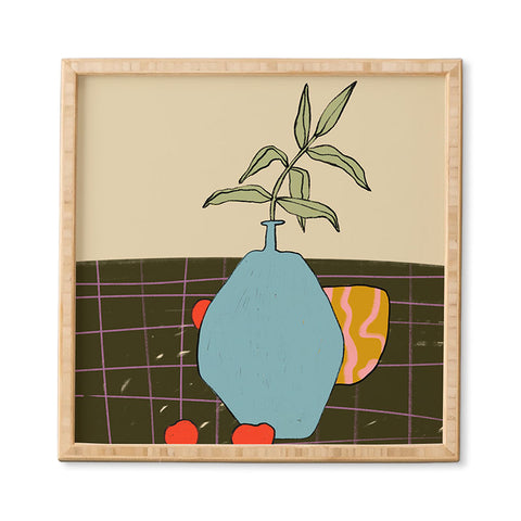 sandrapoliakov FALL STILL LIFE Framed Wall Art