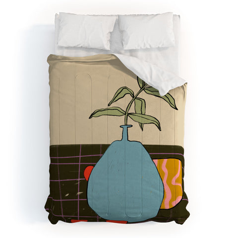 sandrapoliakov FALL STILL LIFE Comforter