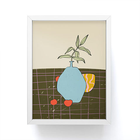 sandrapoliakov FALL STILL LIFE Framed Mini Art Print