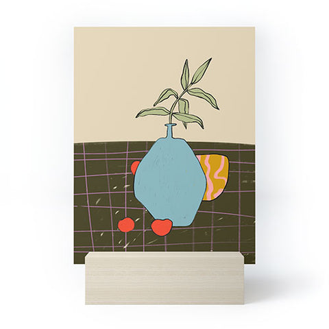 sandrapoliakov FALL STILL LIFE Mini Art Print