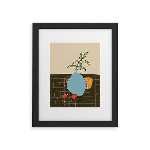 sandrapoliakov FALL STILL LIFE Framed Art Print