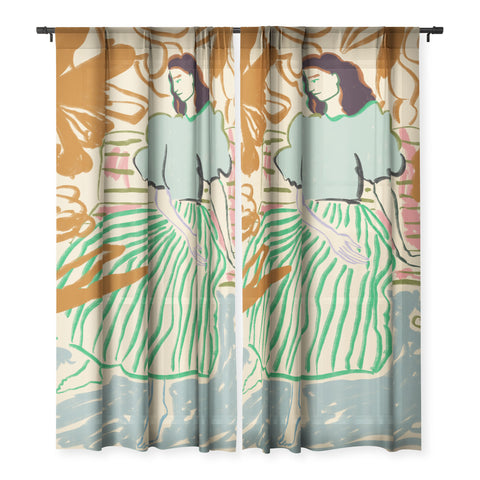 sandrapoliakov FIRST WARM DAY AFTER WINTER Sheer Non Repeat