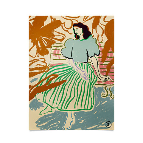 sandrapoliakov FIRST WARM DAY AFTER WINTER Poster