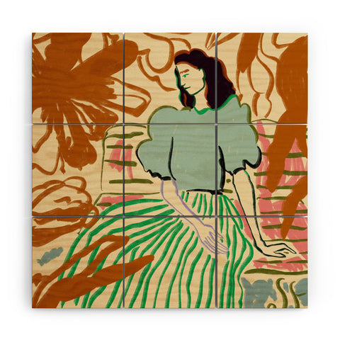 sandrapoliakov FIRST WARM DAY AFTER WINTER Wood Wall Mural