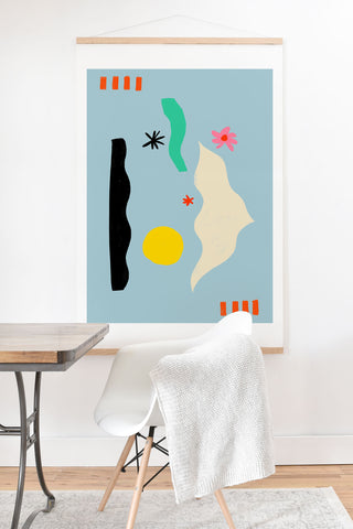 sandrapoliakov FLOWER EYES Art Print And Hanger