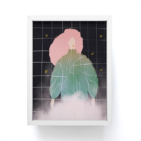 sandrapoliakov FOG Framed Mini Art Print
