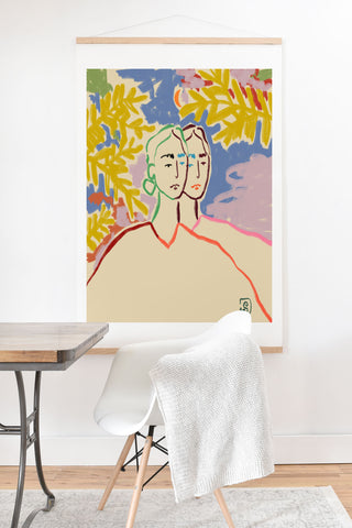 sandrapoliakov GEMENI I Art Print And Hanger