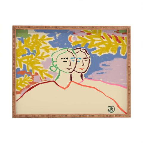 sandrapoliakov GEMENI I Rectangular Tray