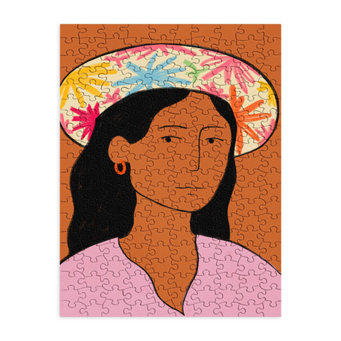 sandrapoliakov GIRL IN A HAT Puzzle