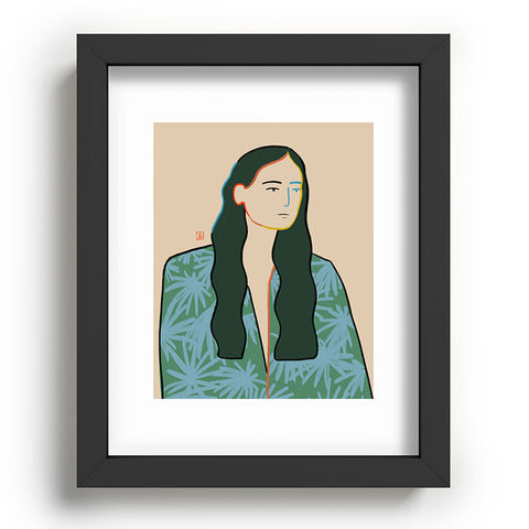 sandrapoliakov GIRL IN LOVE Recessed Framing Rectangle