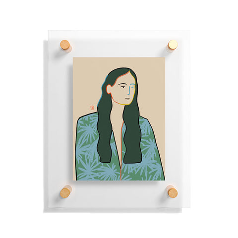 sandrapoliakov GIRL IN LOVE Floating Acrylic Print