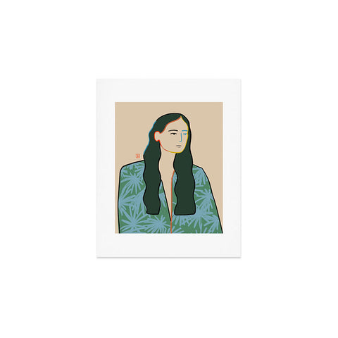 sandrapoliakov GIRL IN LOVE Art Print