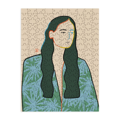 sandrapoliakov GIRL IN LOVE Puzzle