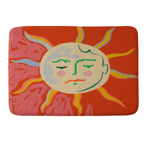 sandrapoliakov HELIOS I Memory Foam Bath Mat