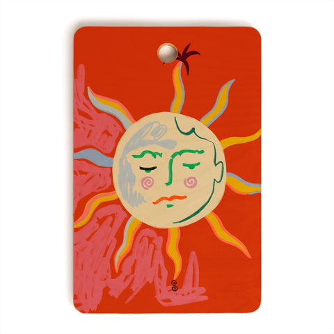 sandrapoliakov HELIOS I Cutting Board Rectangle