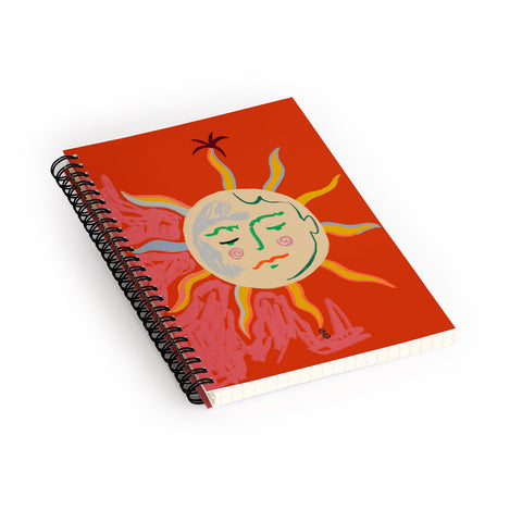 sandrapoliakov HELIOS I Spiral Notebook
