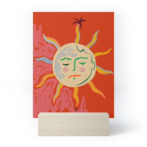 sandrapoliakov HELIOS I Mini Art Print