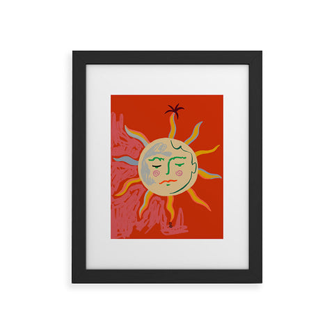 sandrapoliakov HELIOS I Framed Art Print