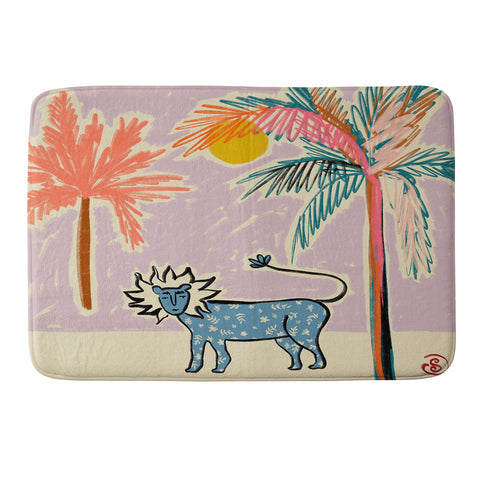 sandrapoliakov LEO I Memory Foam Bath Mat
