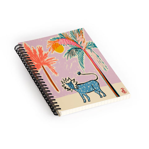 sandrapoliakov LEO I Spiral Notebook