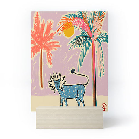 sandrapoliakov LEO I Mini Art Print