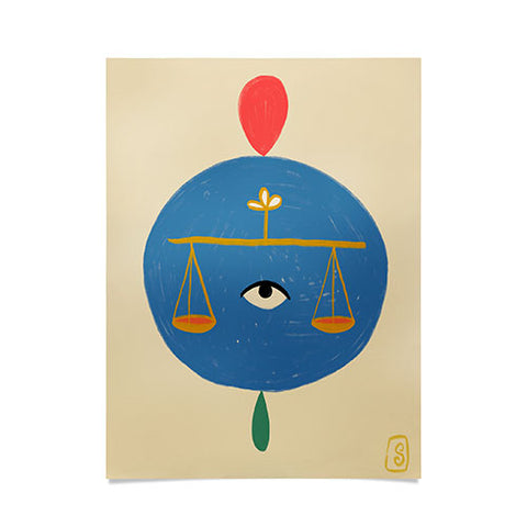 sandrapoliakov LIBRA I Poster