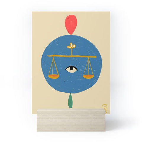 sandrapoliakov LIBRA I Mini Art Print